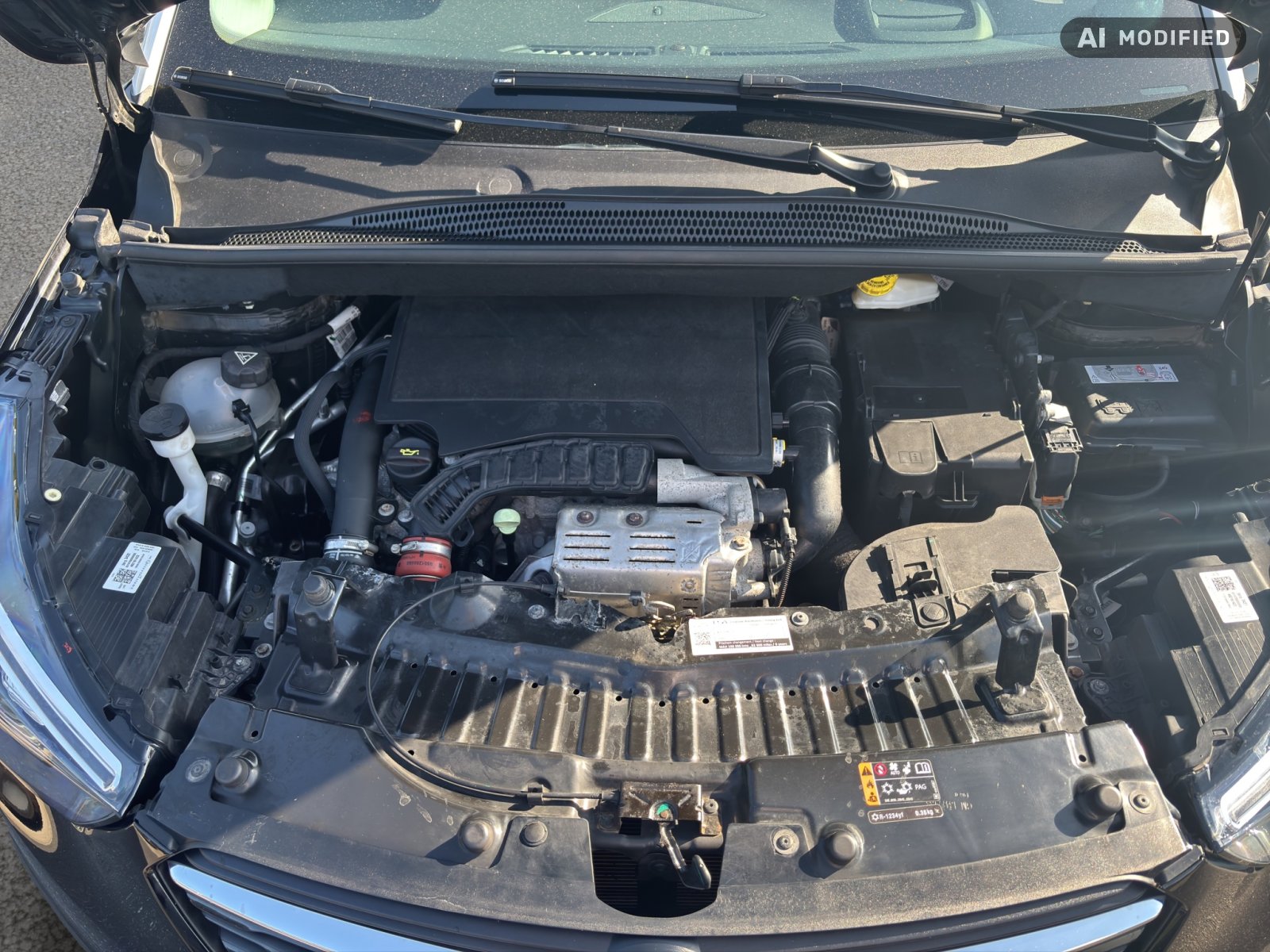 Fahrzeugabbildung Opel Crossland X 1,2l 96 kW Ultimate #Panorama Dach #Head-Up - mit KI generiert/bearbeitet