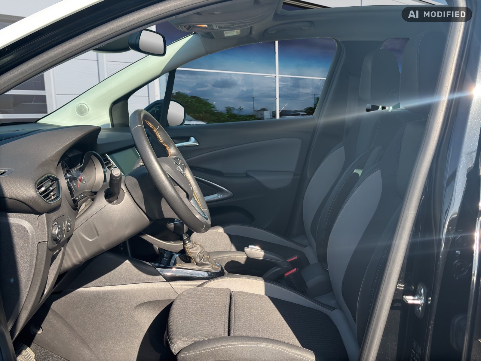 Fahrzeugabbildung Opel Crossland X 1,2l 96 kW Ultimate #Panorama Dach #Head-Up - mit KI generiert/bearbeitet