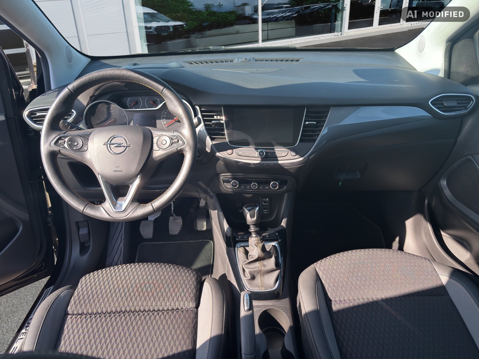 Fahrzeugabbildung Opel Crossland X 1,2l 96 kW Ultimate #Panorama Dach #Head-Up - mit KI generiert/bearbeitet