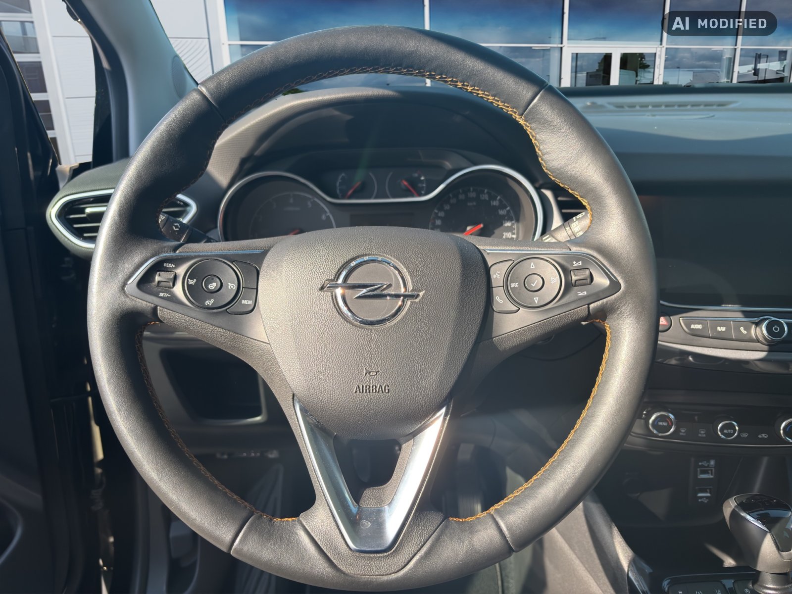 Fahrzeugabbildung Opel Crossland X 1,2l 96 kW Ultimate #Panorama Dach #Head-Up - mit KI generiert/bearbeitet