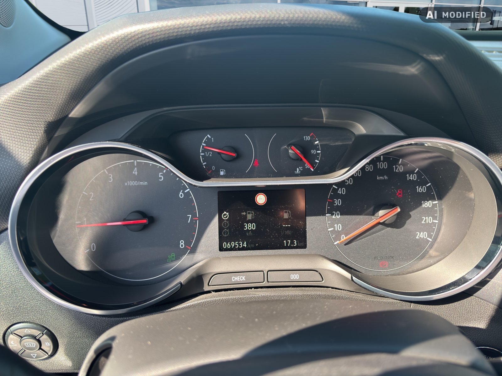 Fahrzeugabbildung Opel Crossland X 1,2l 96 kW Ultimate #Panorama Dach #Head-Up - mit KI generiert/bearbeitet