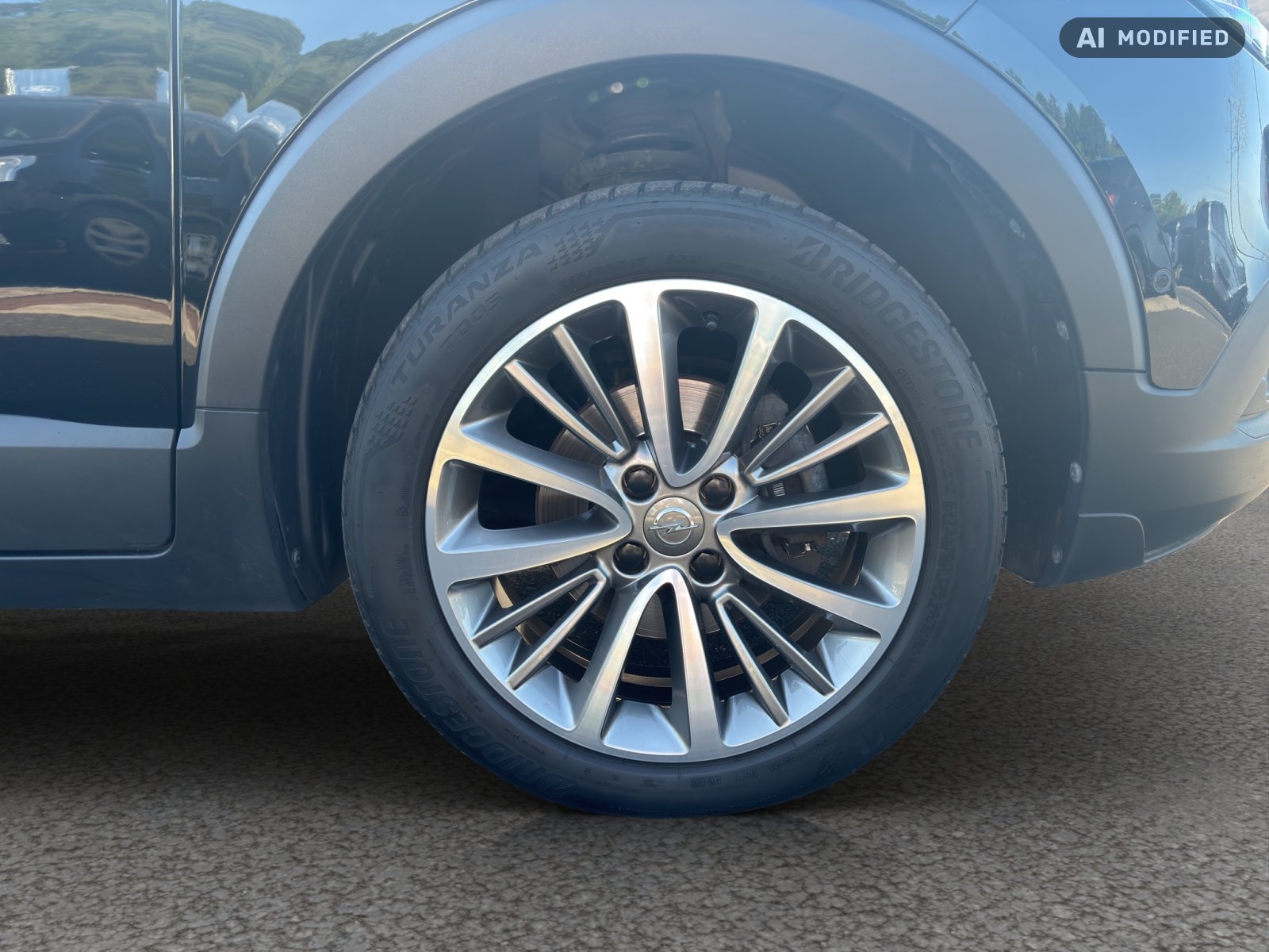 Fahrzeugabbildung Opel Crossland X 1,2l 96 kW Ultimate #Panorama Dach #Head-Up - mit KI generiert/bearbeitet