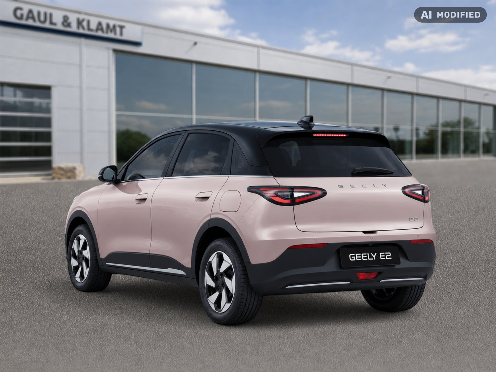 Fahrzeugabbildung Geely E2 ULTRA | 345km WLTP | 540° Kamera | elektr. Heckklappe - mit KI generiert/bearbeitet