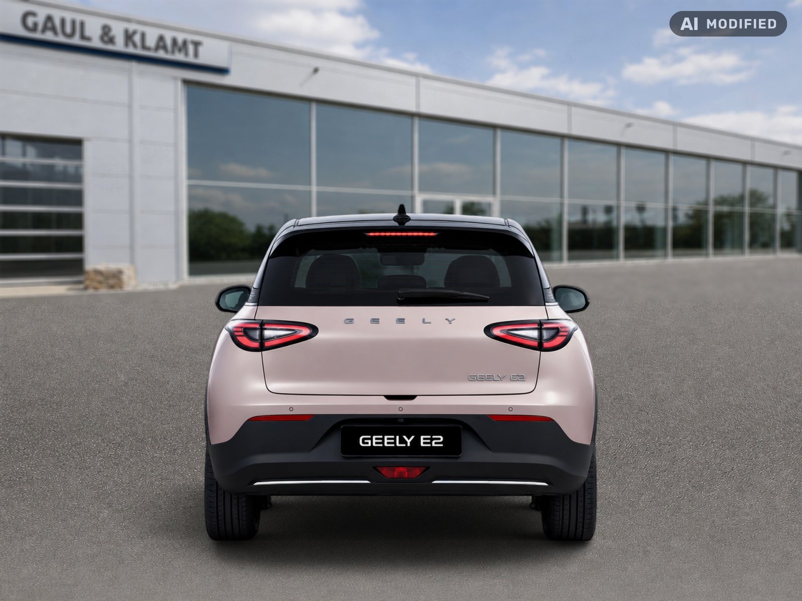 Fahrzeugabbildung Geely E2 ULTRA | 345km WLTP | 540° Kamera | elektr. Heckklappe - mit KI generiert/bearbeitet
