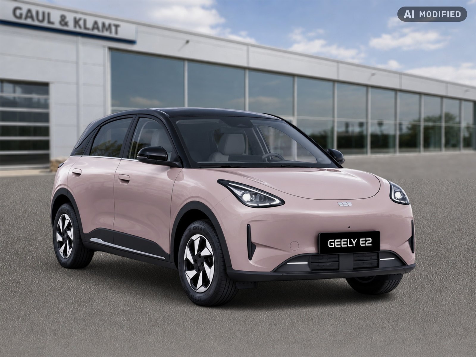 Fahrzeugabbildung Geely E2 ULTRA | 345km WLTP | 540° Kamera | elektr. Heckklappe - mit KI generiert/bearbeitet