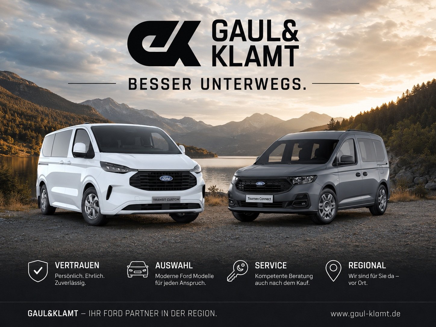 Fahrzeugabbildung Ford Tourneo Custom 125 kW Diesel 320 L2 Active #B&O Sound