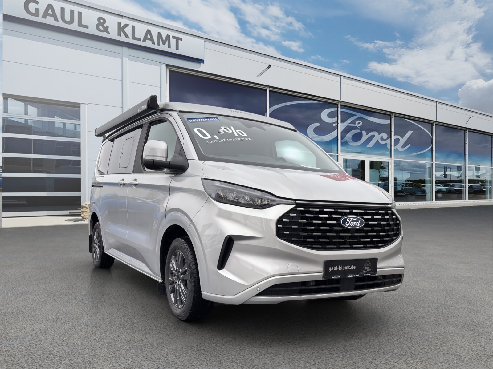 Fahrzeugabbildung Ford Tourneo Custom 2.0 Ecoblue 320 L1 Nugget Titanium Aufstelldach FWD