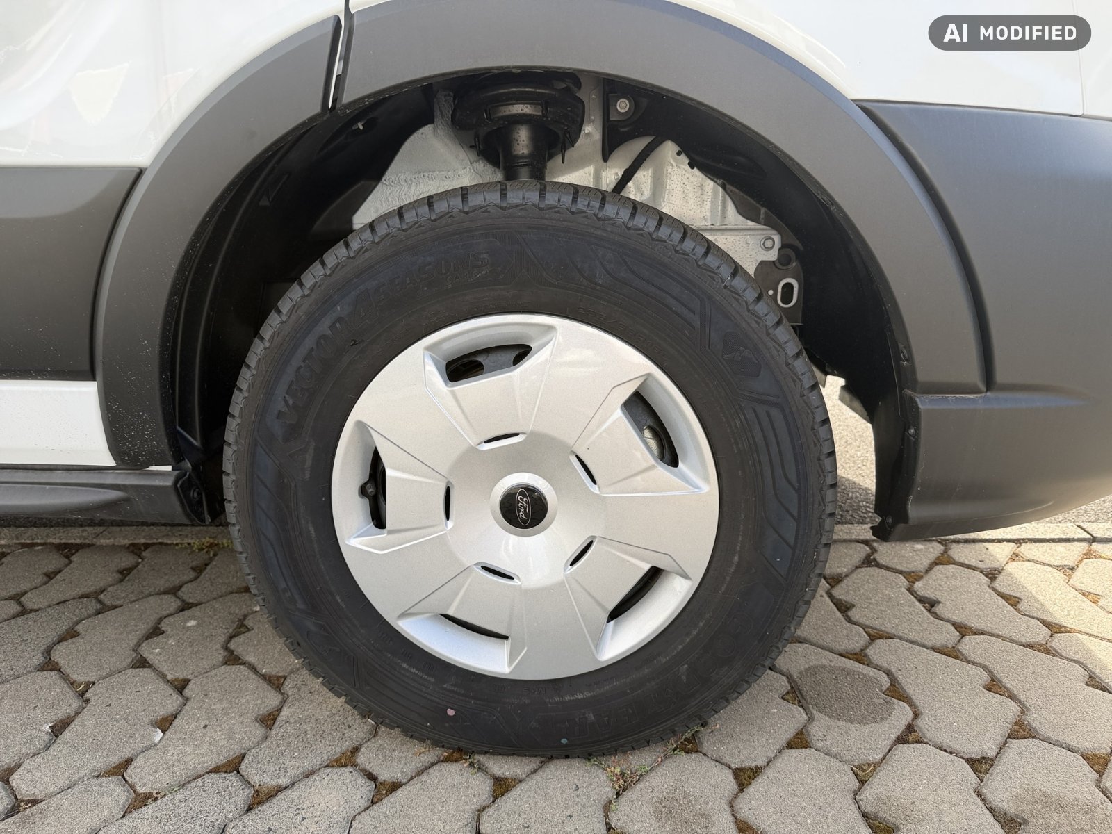 Fahrzeugabbildung Ford Transit 350 L2 Doppelkabine Trend RFKamera|DAB+ - mit KI generiert/bearbeitet