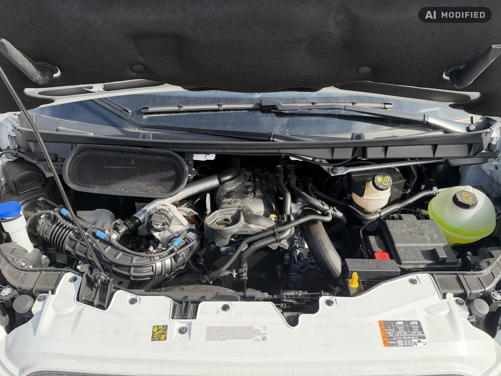 Fahrzeugabbildung Ford Transit 350 L2 Doppelkabine Trend RFKamera|DAB+ - mit KI generiert/bearbeitet