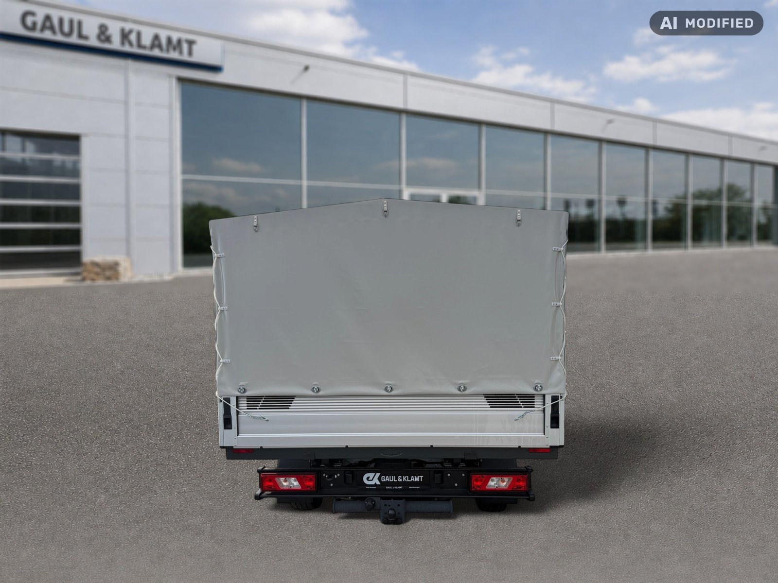 Fahrzeugabbildung Ford Transit 350 L2 Doppelkabine Trend RFKamera|DAB+ - mit KI generiert/bearbeitet