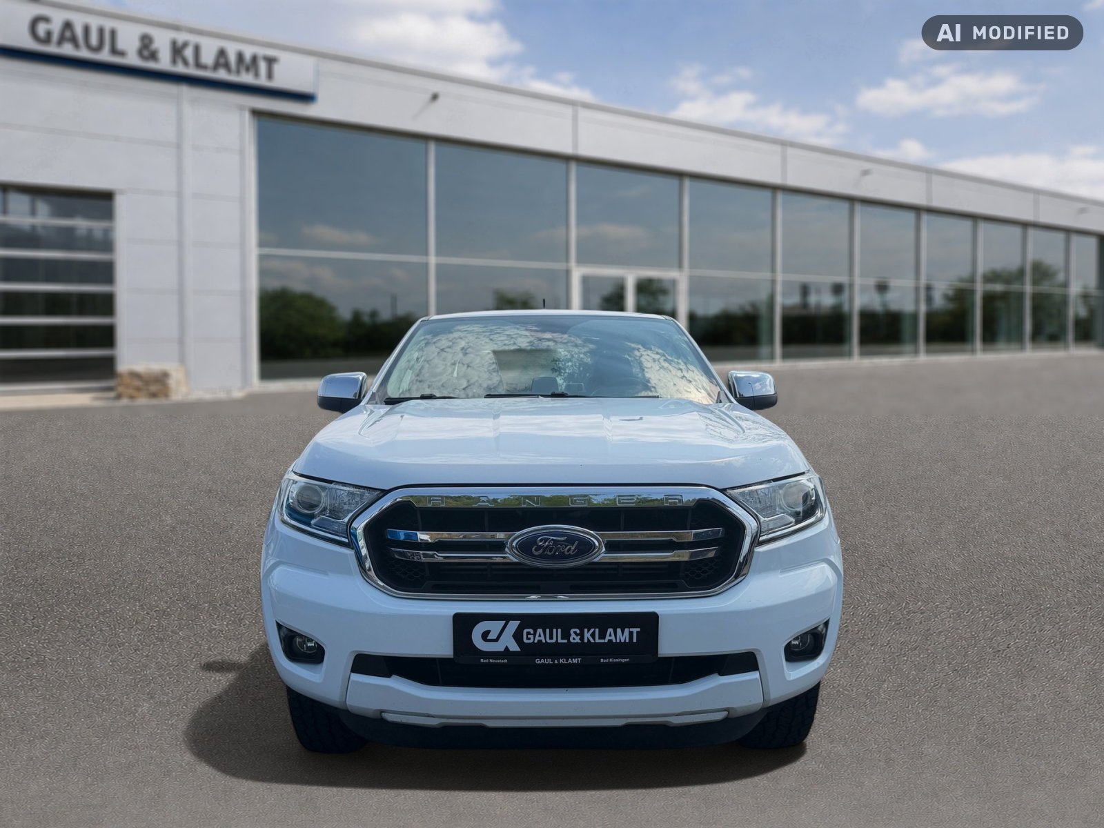 Fahrzeugabbildung Ford Ranger Diesel XLT Doppelkabine 4x4 #OffRoadPaket - mit KI generiert/bearbeitet