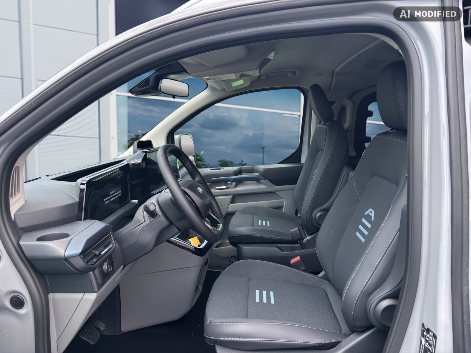 Fahrzeugabbildung Ford Tourneo Custom 2,0l 125 kW Diesel 320 L1 Active AWD #B&O Sound #Panodach - mit KI generiert/bearbeitet