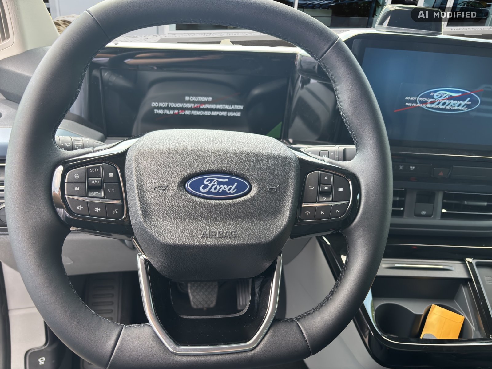 Fahrzeugabbildung Ford Tourneo Custom 2,0l 125 kW Diesel 320 L1 Active AWD #B&O Sound #Panodach - mit KI generiert/bearbeitet
