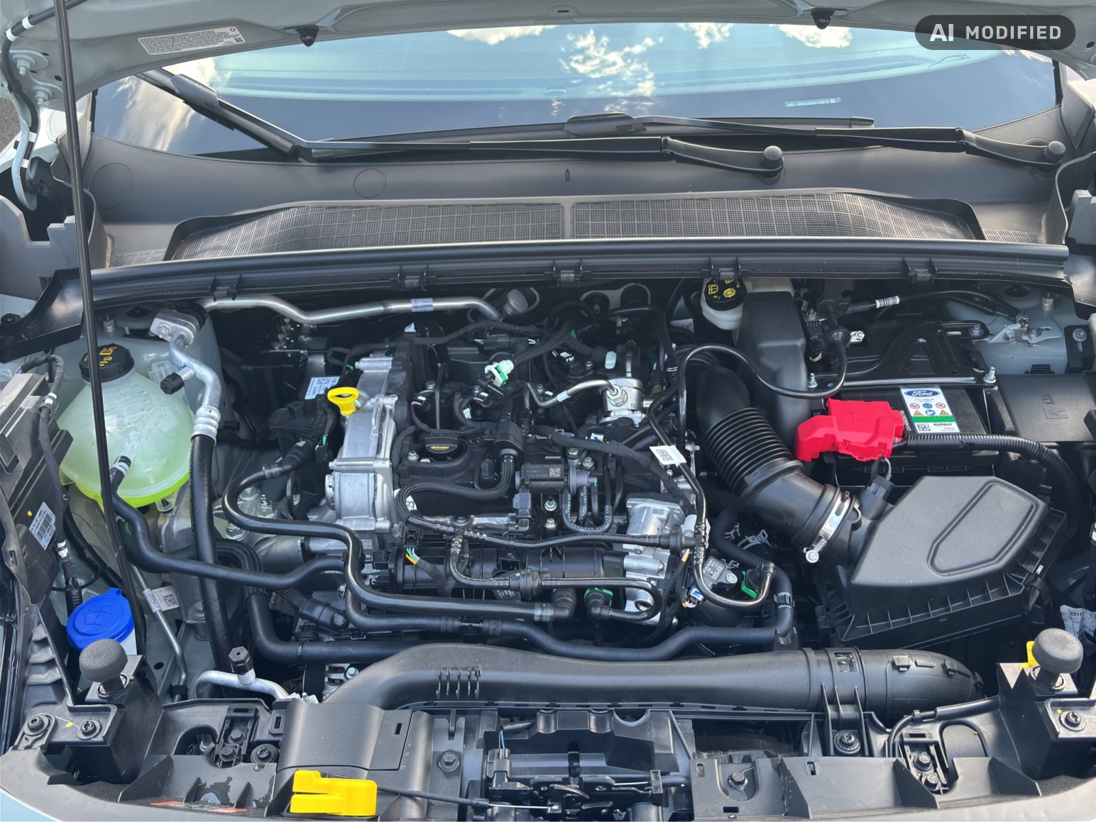 Fahrzeugabbildung Ford Puma 1,0l 92 kW Benzin ST-Line X #Navi #360Kamera - mit KI generiert/bearbeitet