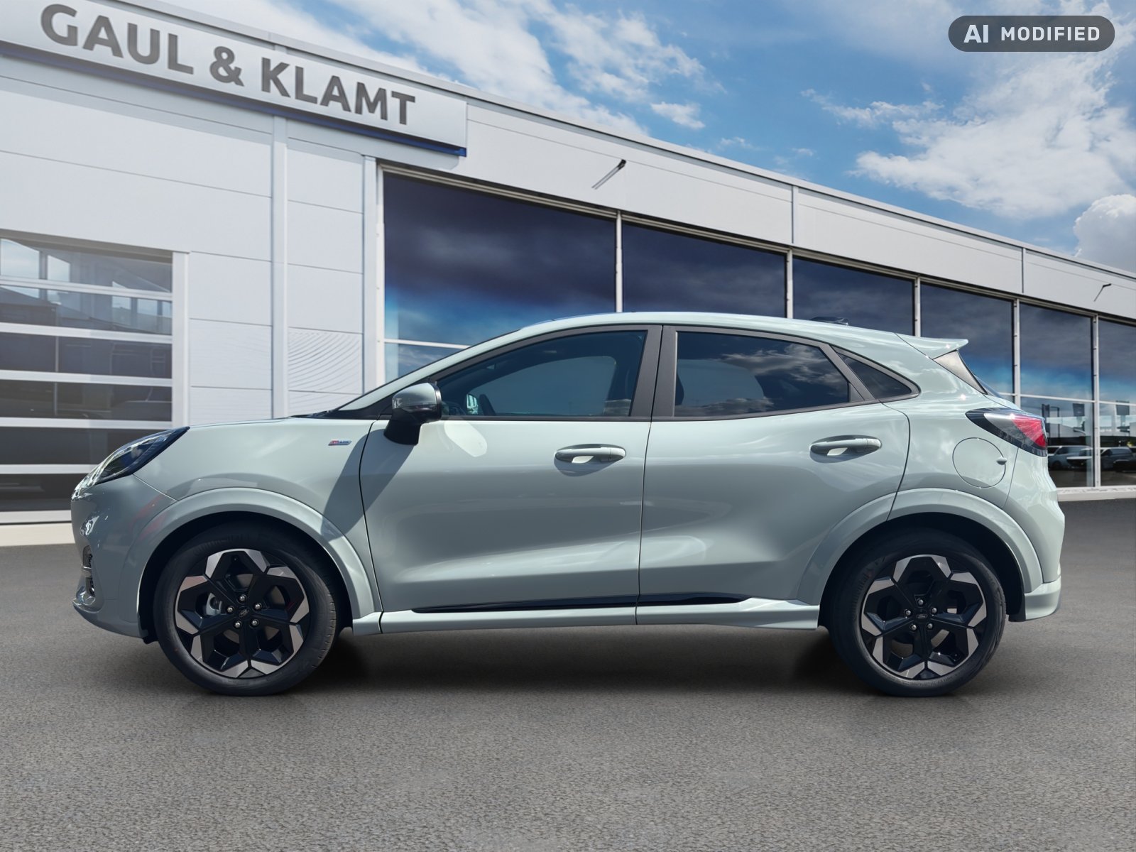 Fahrzeugabbildung Ford Puma 1,0l 92 kW Benzin ST-Line X #Navi #360Kamera - mit KI generiert/bearbeitet