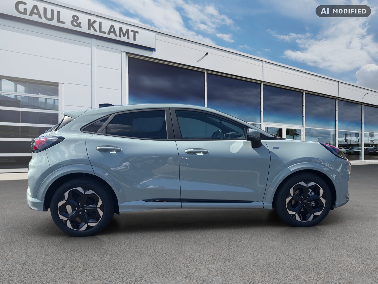 Fahrzeugabbildung Ford Puma 1,0l 92 kW Benzin ST-Line X #Navi #360Kamera - mit KI generiert/bearbeitet