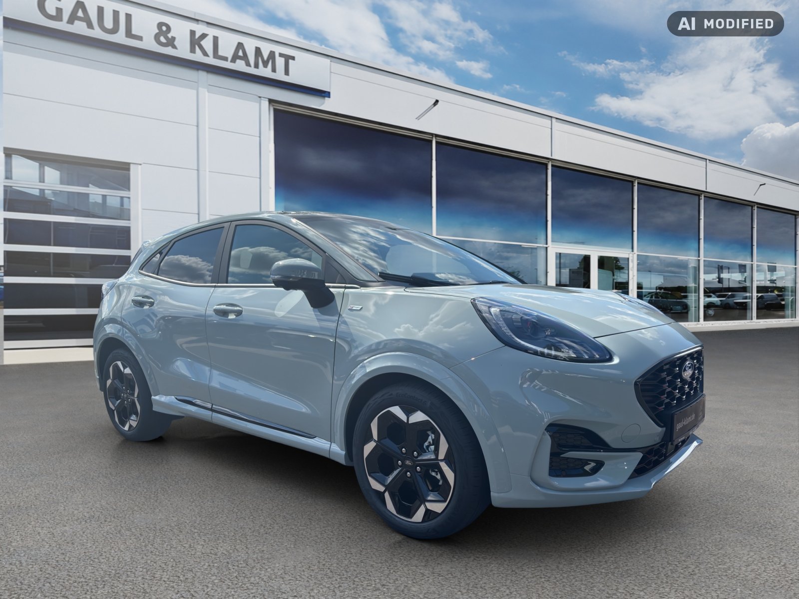 Fahrzeugabbildung Ford Puma 1,0l 92 kW Benzin ST-Line X #Navi #360Kamera - mit KI generiert/bearbeitet