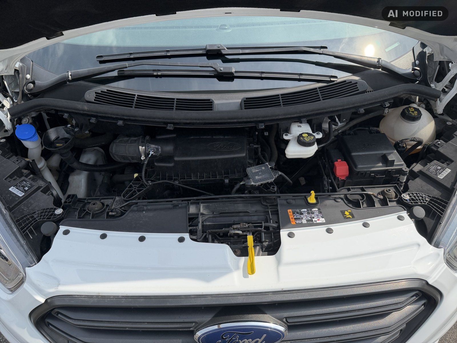 Fahrzeugabbildung Ford Transit Custom Diesel 340 L2 Trend - mit KI generiert/bearbeitet