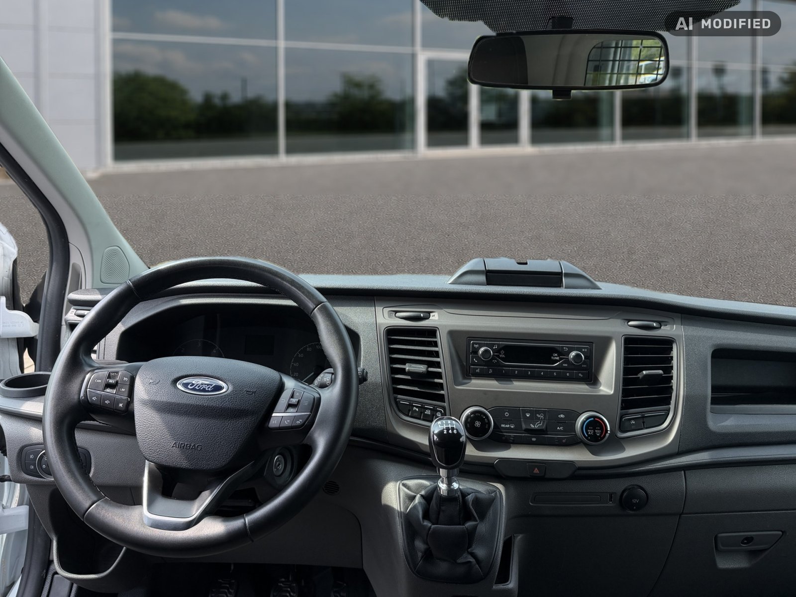 Fahrzeugabbildung Ford Transit Custom Diesel 340 L2 Trend - mit KI generiert/bearbeitet