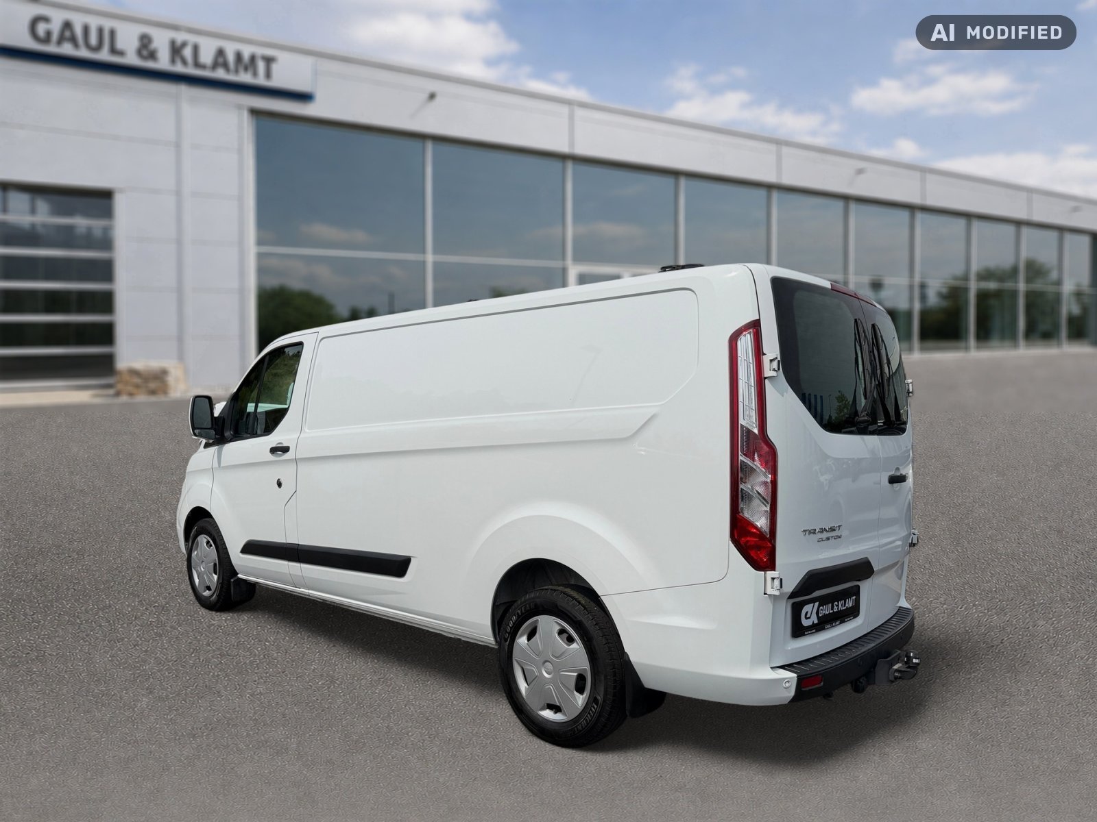 Fahrzeugabbildung Ford Transit Custom Diesel 340 L2 Trend - mit KI generiert/bearbeitet