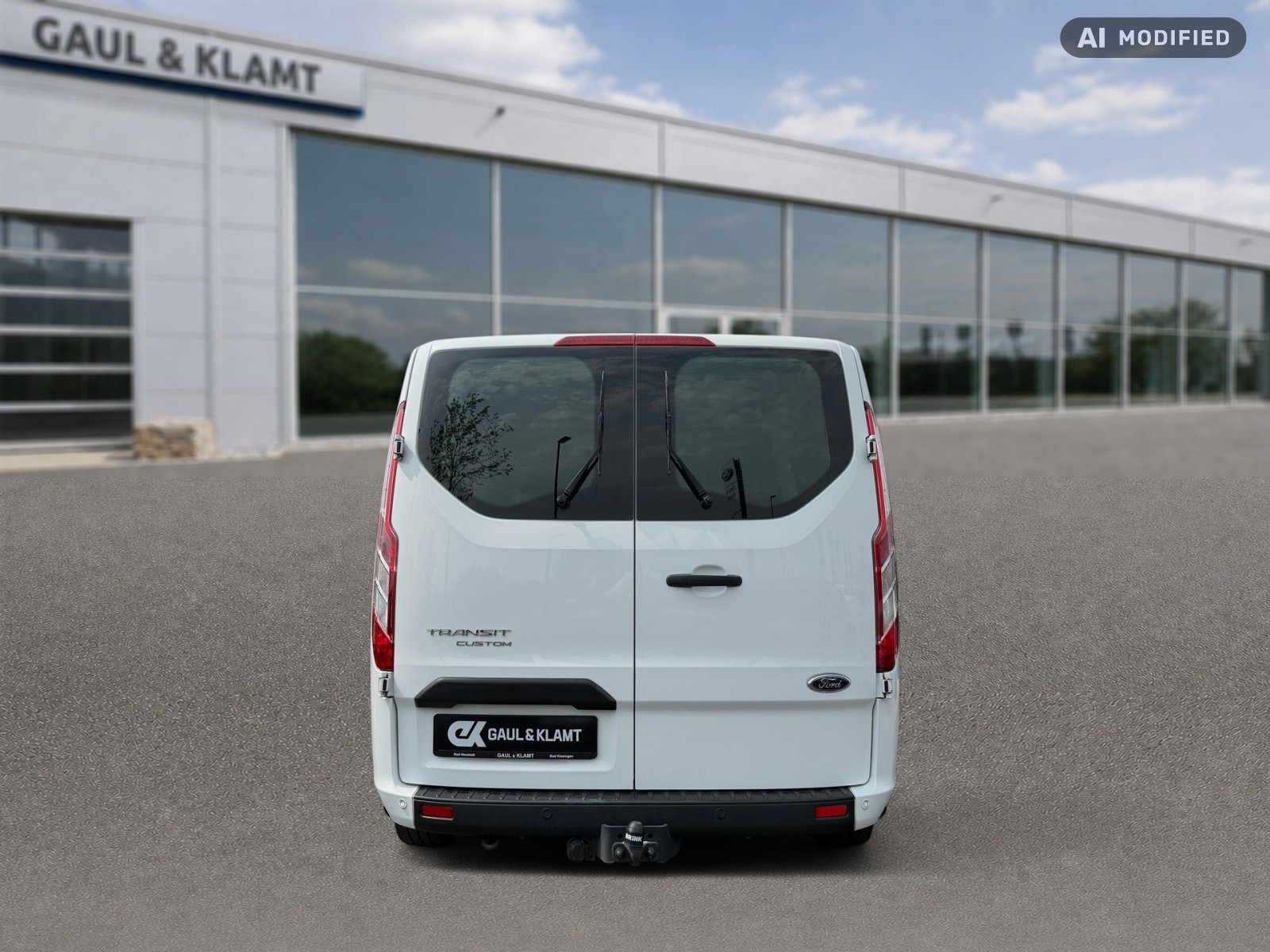 Fahrzeugabbildung Ford Transit Custom Diesel 340 L2 Trend - mit KI generiert/bearbeitet