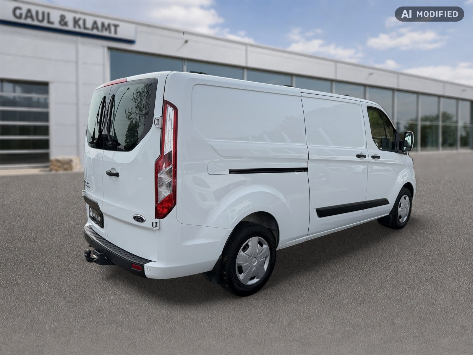 Fahrzeugabbildung Ford Transit Custom Diesel 340 L2 Trend - mit KI generiert/bearbeitet