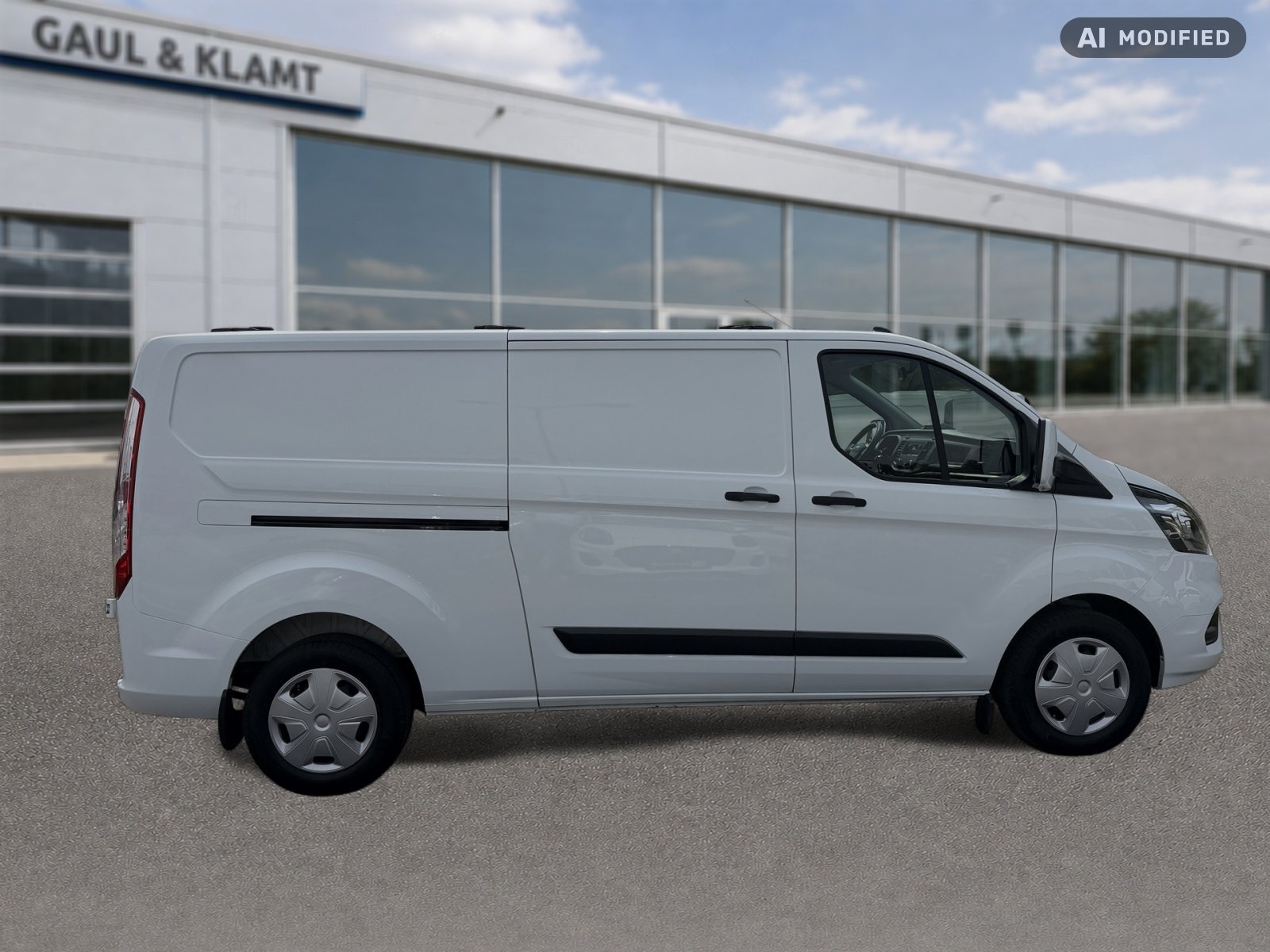 Fahrzeugabbildung Ford Transit Custom Diesel 340 L2 Trend - mit KI generiert/bearbeitet