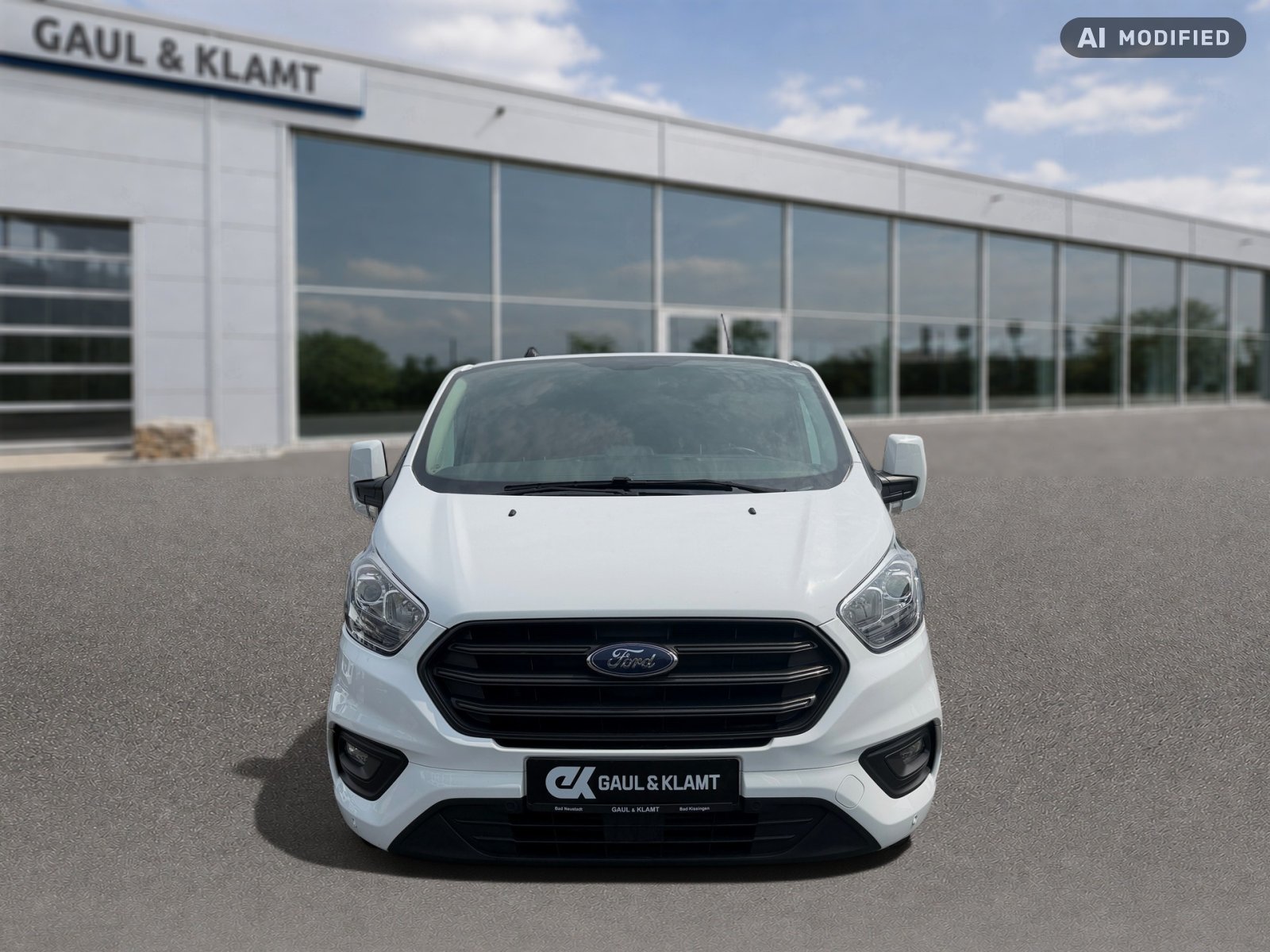 Fahrzeugabbildung Ford Transit Custom Diesel 340 L2 Trend - mit KI generiert/bearbeitet