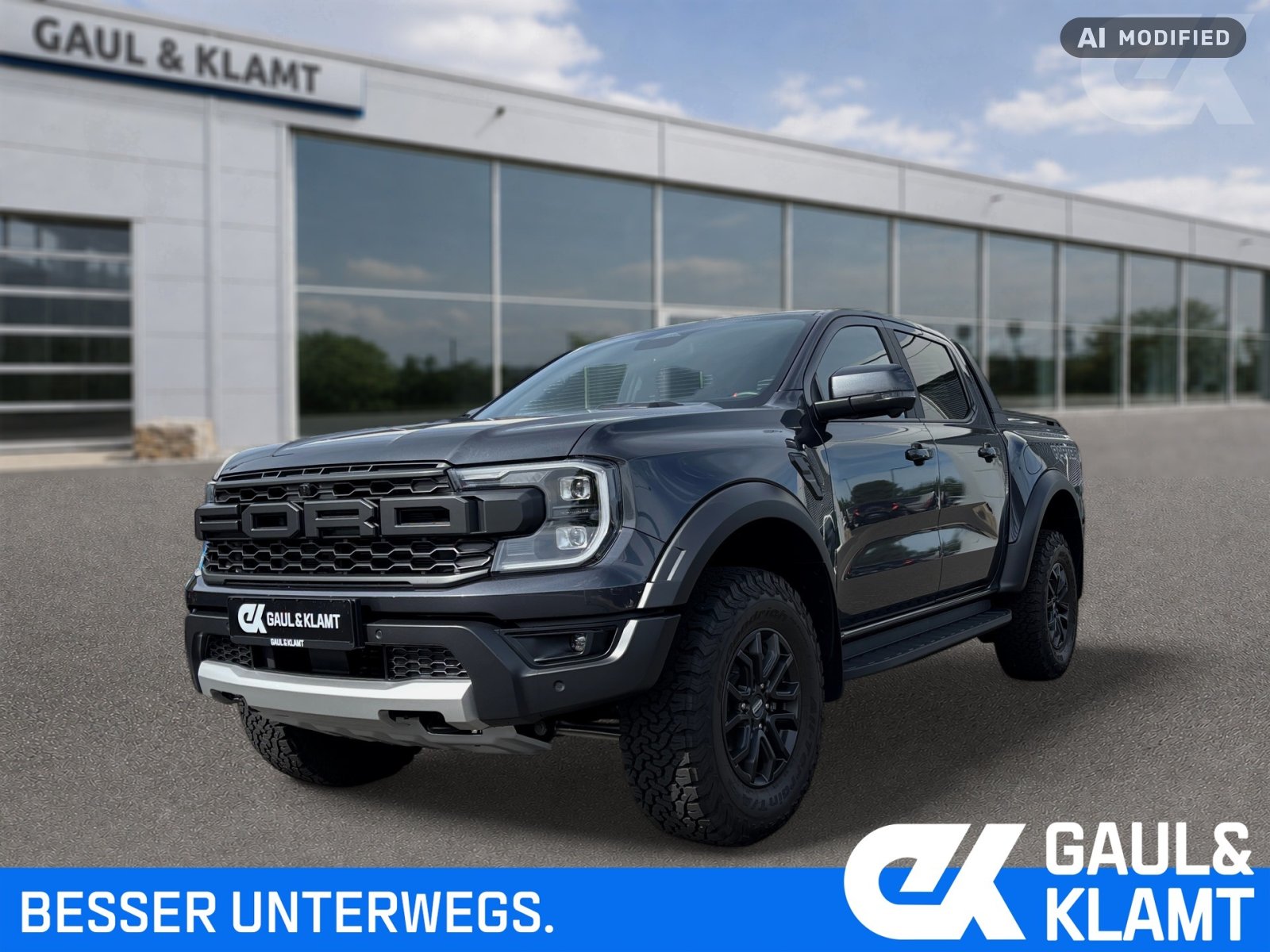 Fahrzeugabbildung Ford Ranger Raptor 4WD Doppelkabine|360°|B&O - mit KI generiert/bearbeitet
