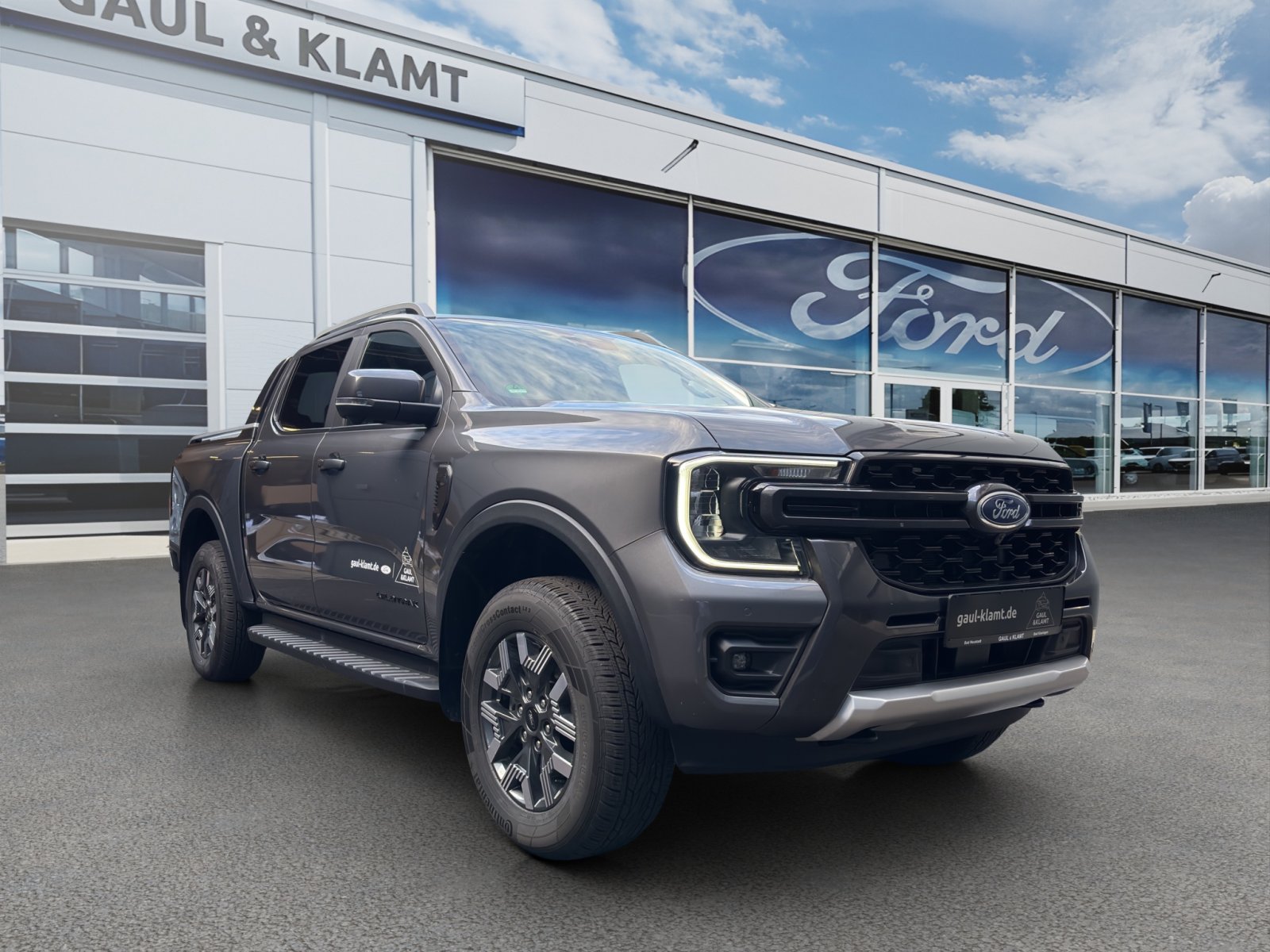 Fahrzeugabbildung Ford Ranger Plug-in-Hybrid Wildtrak e-4WD Doppelkabine #AHK