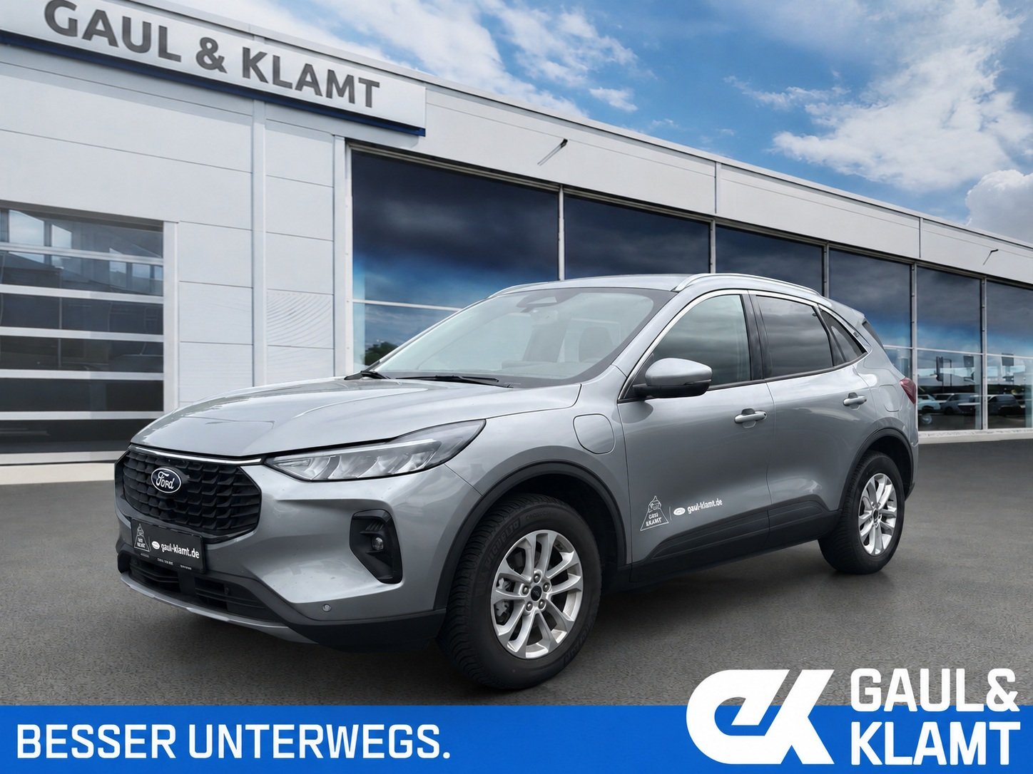 Fahrzeugabbildung Ford Kuga Hybrid 178 kW (Motor 2,5 Ltr. 112 kW) Titanium #Winter-Paket #Navi #Fahrassistenz-Systeme