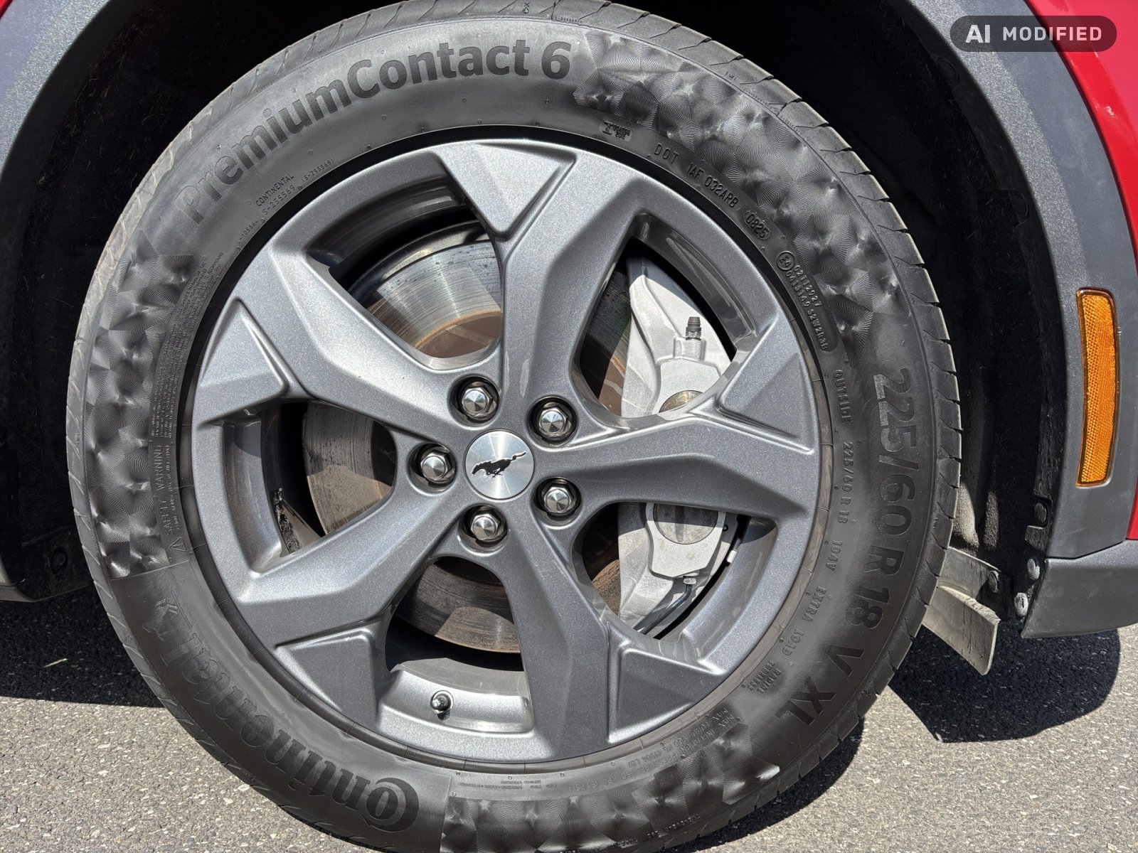 Fahrzeugabbildung Ford Mustang Mach-E Basis|KeyFree|360° - mit KI generiert/bearbeitet