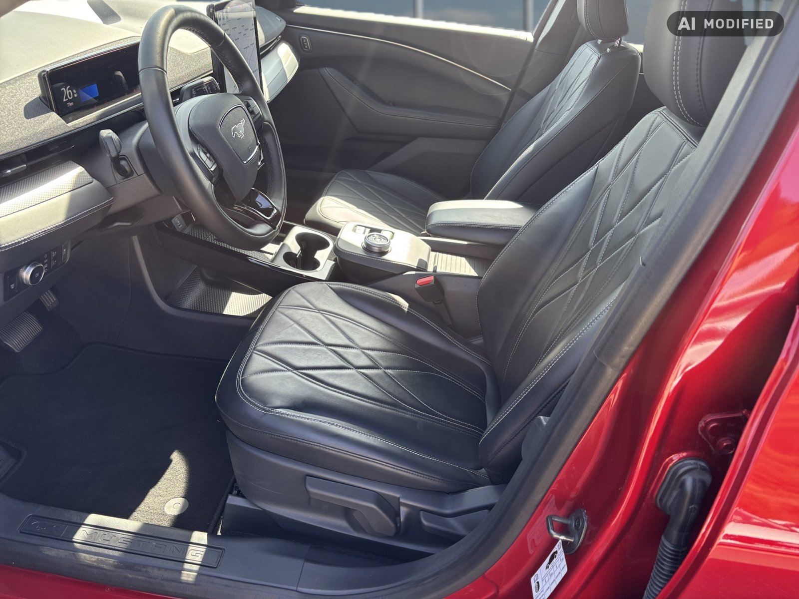 Fahrzeugabbildung Ford Mustang Mach-E Basis|KeyFree|360° - mit KI generiert/bearbeitet
