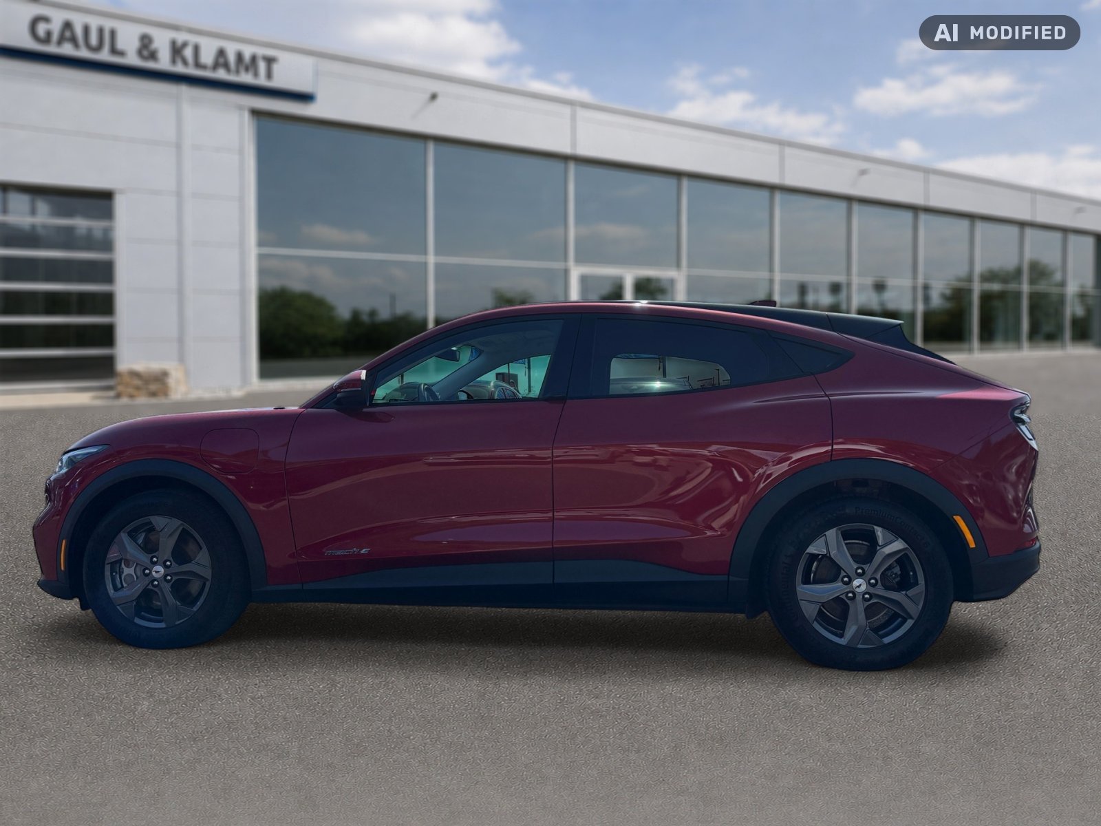 Fahrzeugabbildung Ford Mustang Mach-E Basis|KeyFree|360° - mit KI generiert/bearbeitet