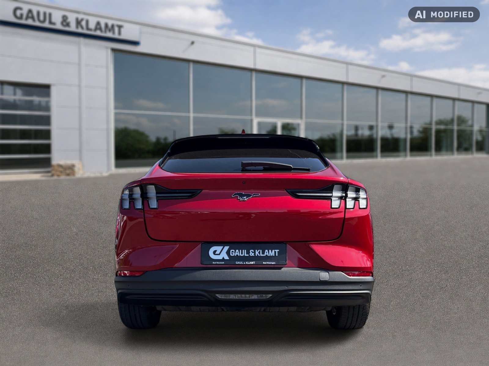 Fahrzeugabbildung Ford Mustang Mach-E Basis|KeyFree|360° - mit KI generiert/bearbeitet