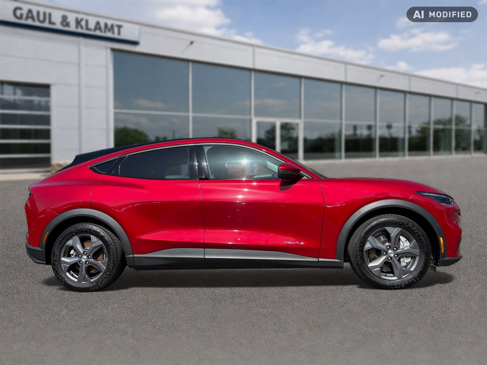 Fahrzeugabbildung Ford Mustang Mach-E Basis|KeyFree|360° - mit KI generiert/bearbeitet