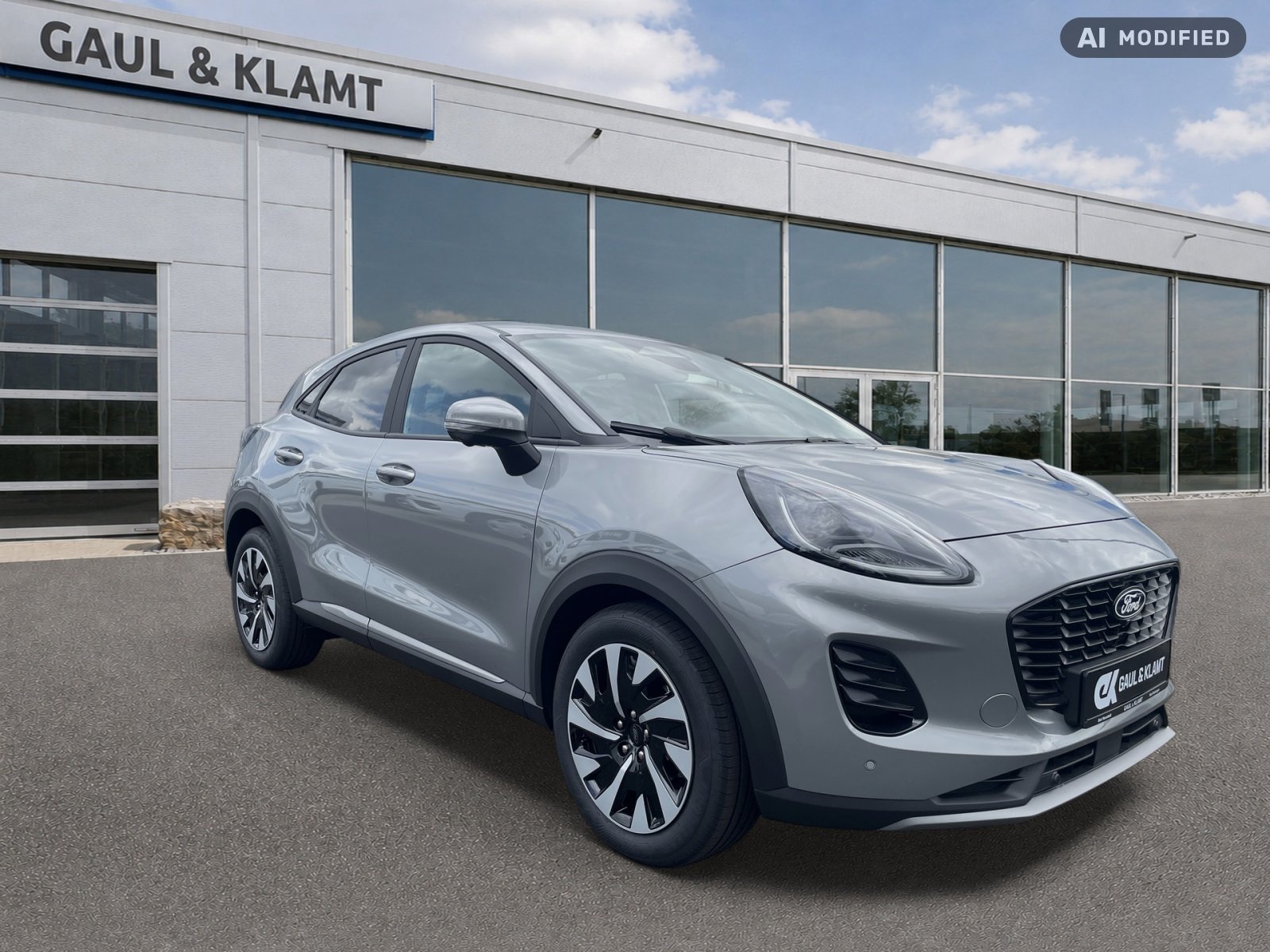 Fahrzeugabbildung Ford Puma EcoBoost Titanium #Winterpaket #Komfortpaket - mit KI generiert/bearbeitet