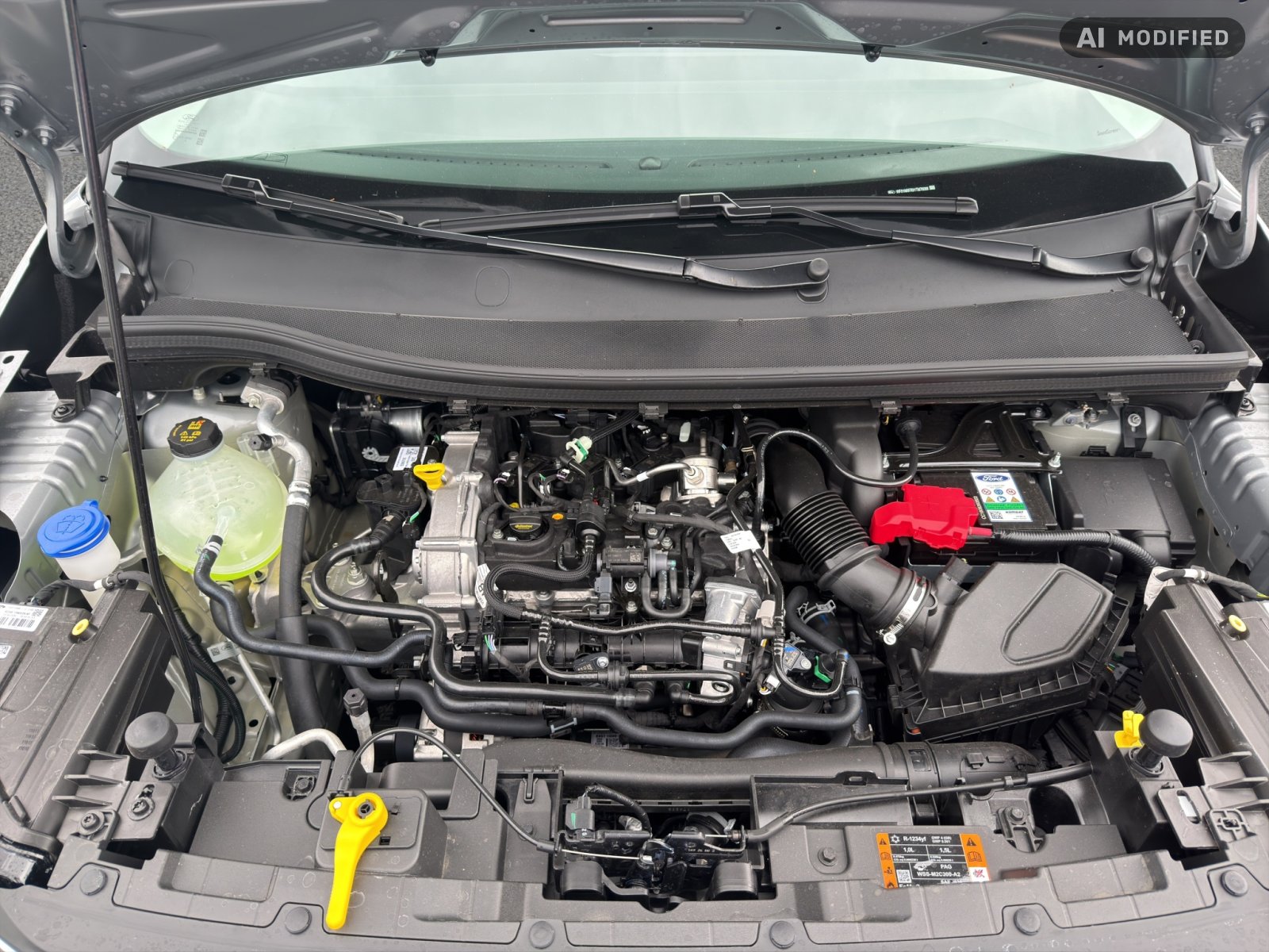 Fahrzeugabbildung Ford Tourneo Courier EcoBoost Active #Winterpaket - mit KI generiert/bearbeitet