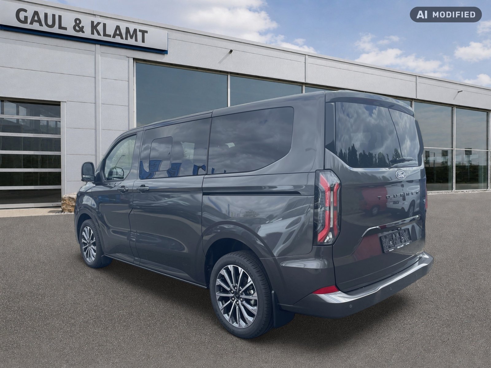Fahrzeugabbildung Ford Tourneo Custom Diesel 320 L1 Titanium X #B&O Sound - mit KI generiert/bearbeitet
