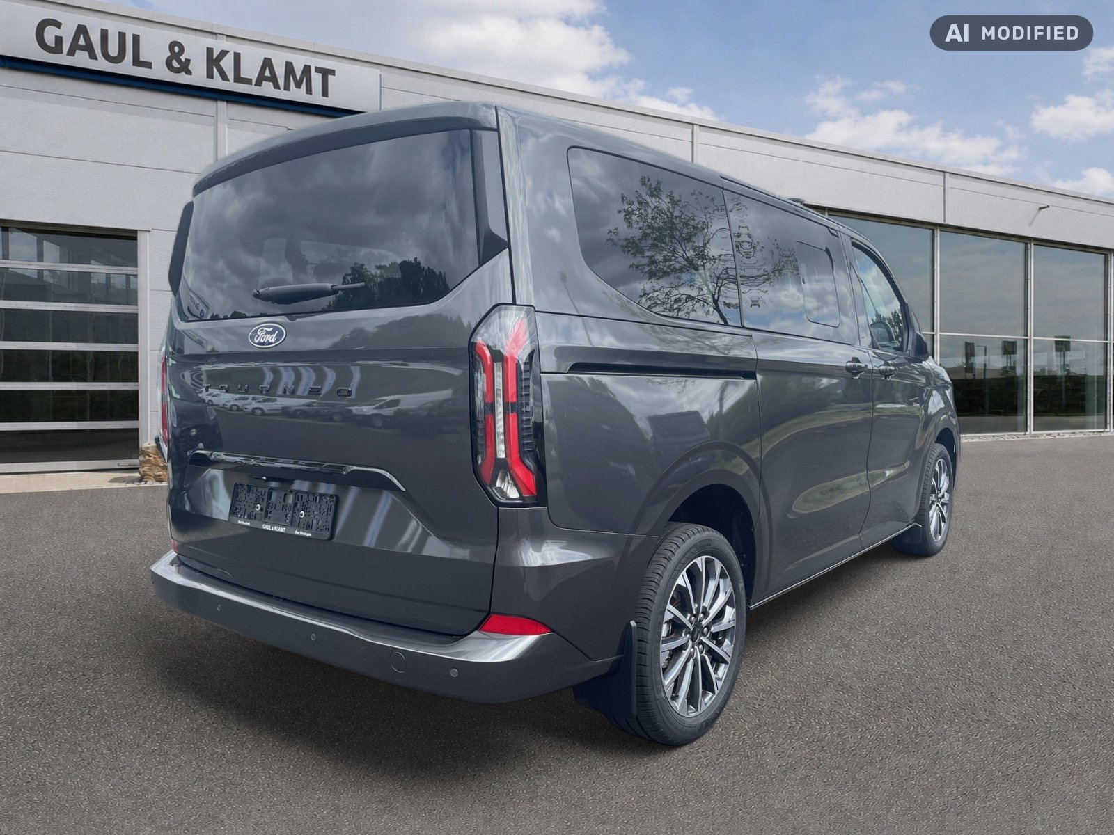 Fahrzeugabbildung Ford Tourneo Custom Diesel 320 L1 Titanium X #B&O Sound - mit KI generiert/bearbeitet
