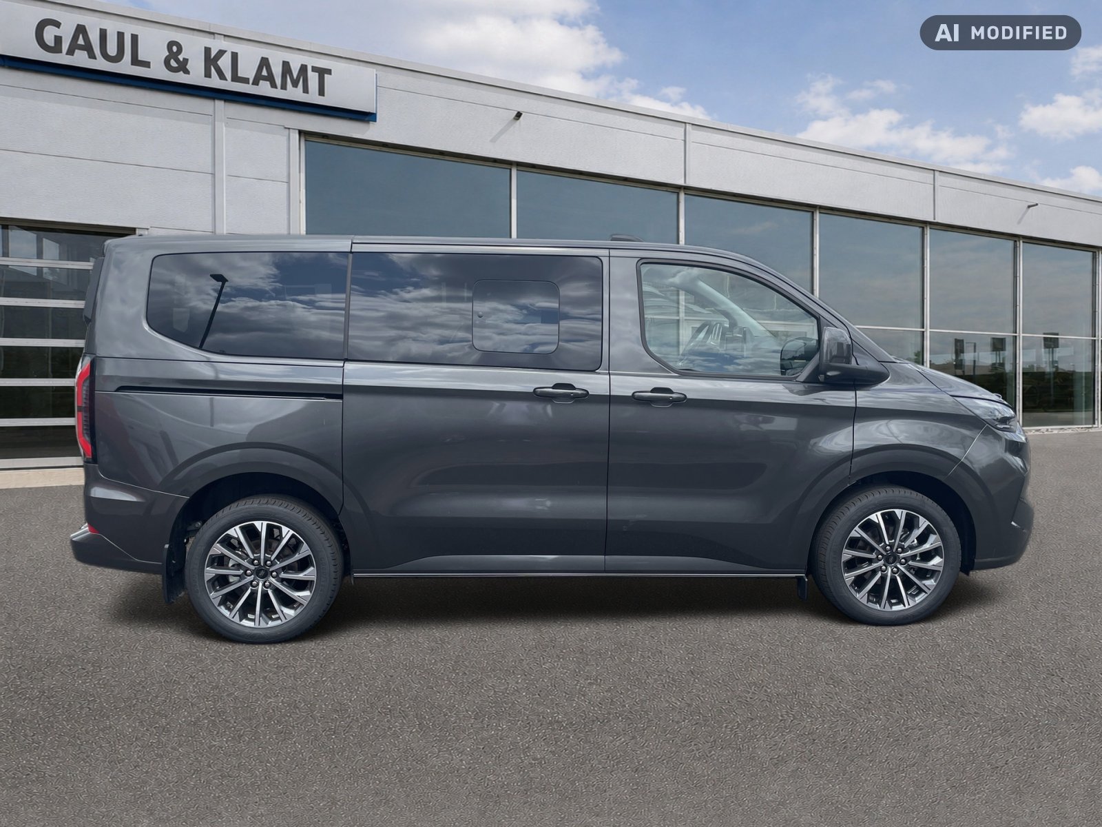 Fahrzeugabbildung Ford Tourneo Custom Diesel 320 L1 Titanium X #B&O Sound - mit KI generiert/bearbeitet