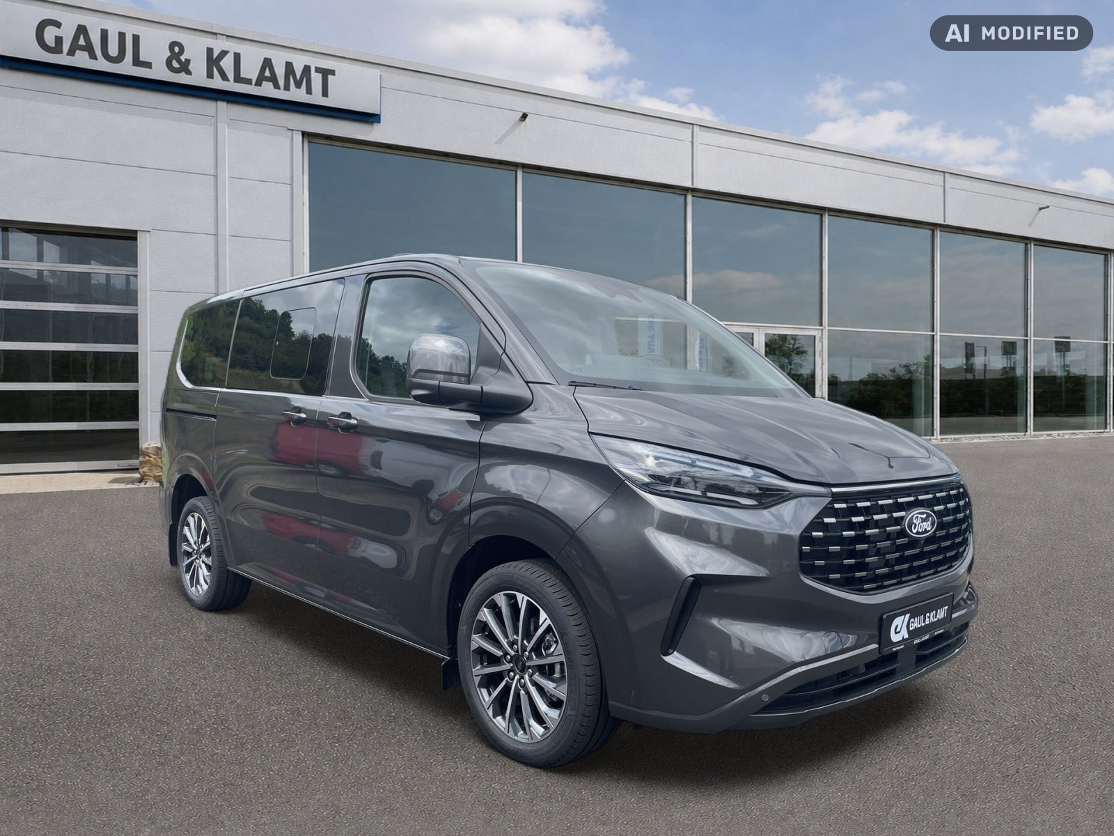 Fahrzeugabbildung Ford Tourneo Custom Diesel 320 L1 Titanium X #B&O Sound - mit KI generiert/bearbeitet