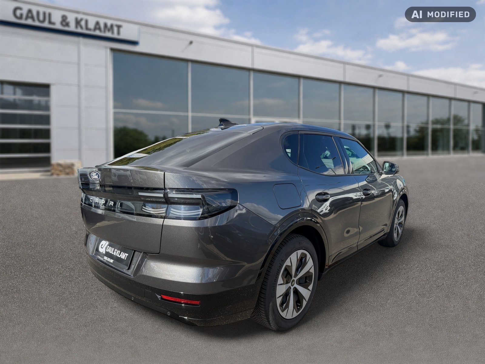 Fahrzeugabbildung Ford Capri Style BEV Navi|DAB|RFK|Induktion - mit KI generiert/bearbeitet