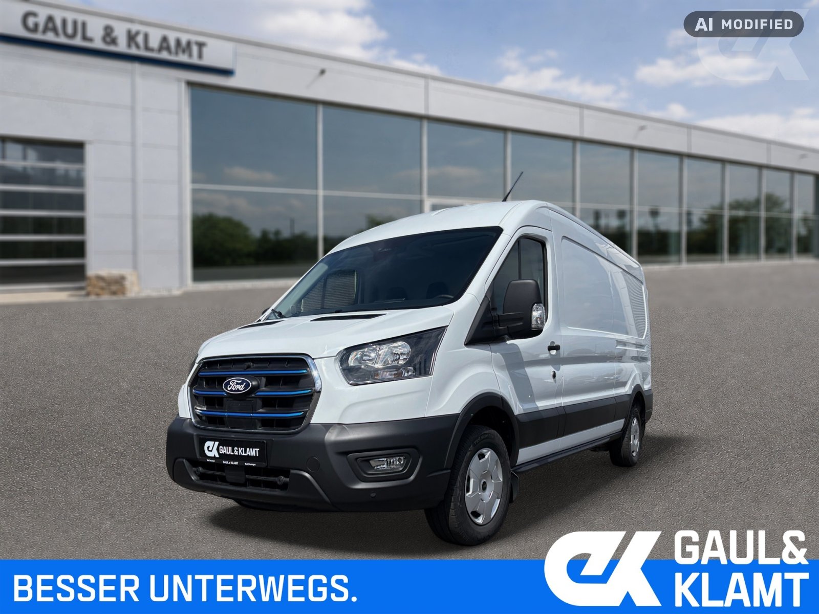 Fahrzeugabbildung Ford Transit E 350 L3 Trend|Key-Free - mit KI generiert/bearbeitet