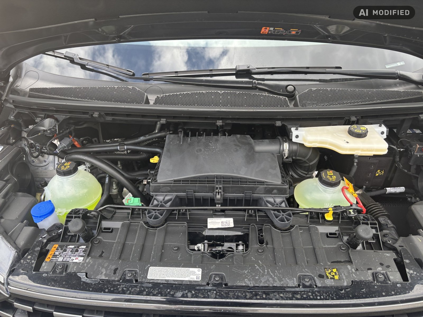 Fahrzeugabbildung Ford Tourneo Custom Plug-in Hybrid 340 L1 Tourneo Titanium FWD - mit KI generiert/bearbeitet