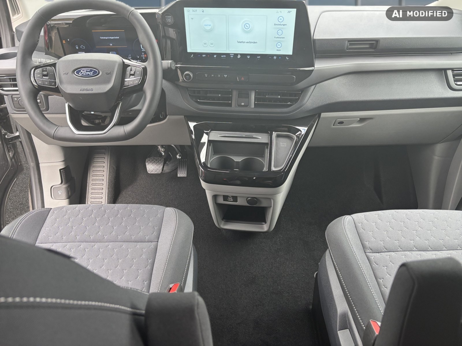 Fahrzeugabbildung Ford Tourneo Custom Plug-in Hybrid 340 L1 Tourneo Titanium FWD - mit KI generiert/bearbeitet