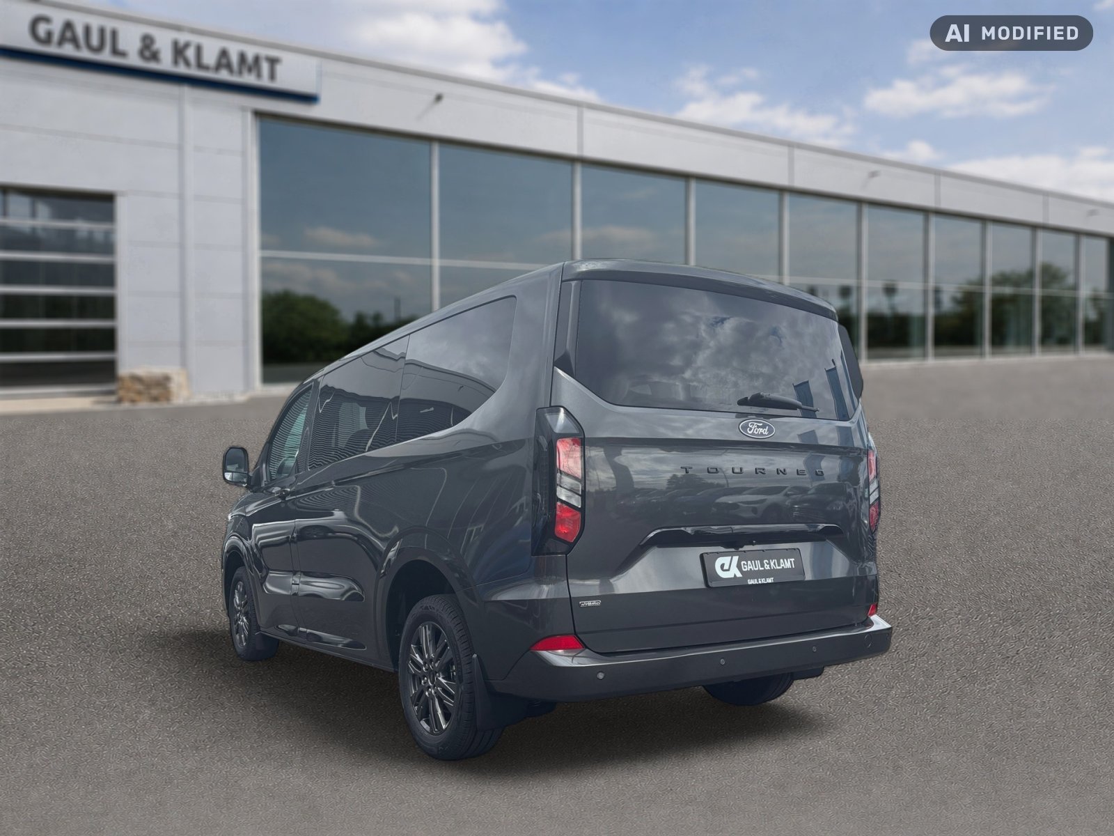 Fahrzeugabbildung Ford Tourneo Custom Plug-in Hybrid 340 L1 Tourneo Titanium FWD - mit KI generiert/bearbeitet
