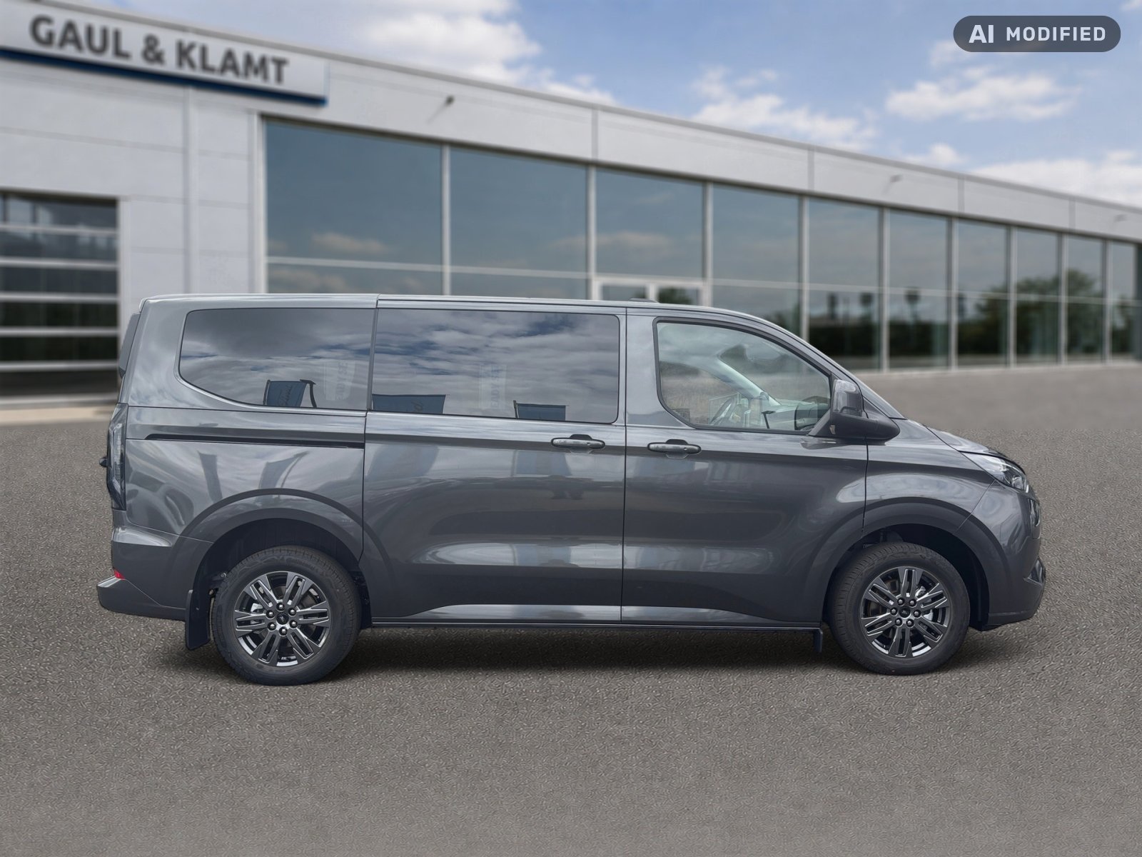 Fahrzeugabbildung Ford Tourneo Custom Plug-in Hybrid 340 L1 Tourneo Titanium FWD - mit KI generiert/bearbeitet