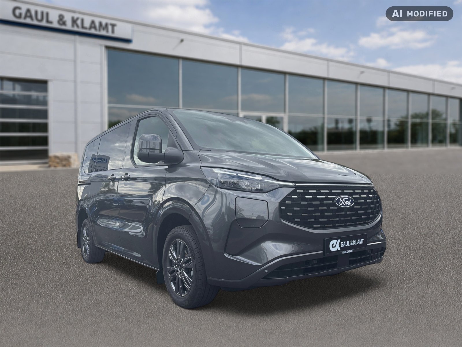 Fahrzeugabbildung Ford Tourneo Custom Plug-in Hybrid 340 L1 Tourneo Titanium FWD - mit KI generiert/bearbeitet