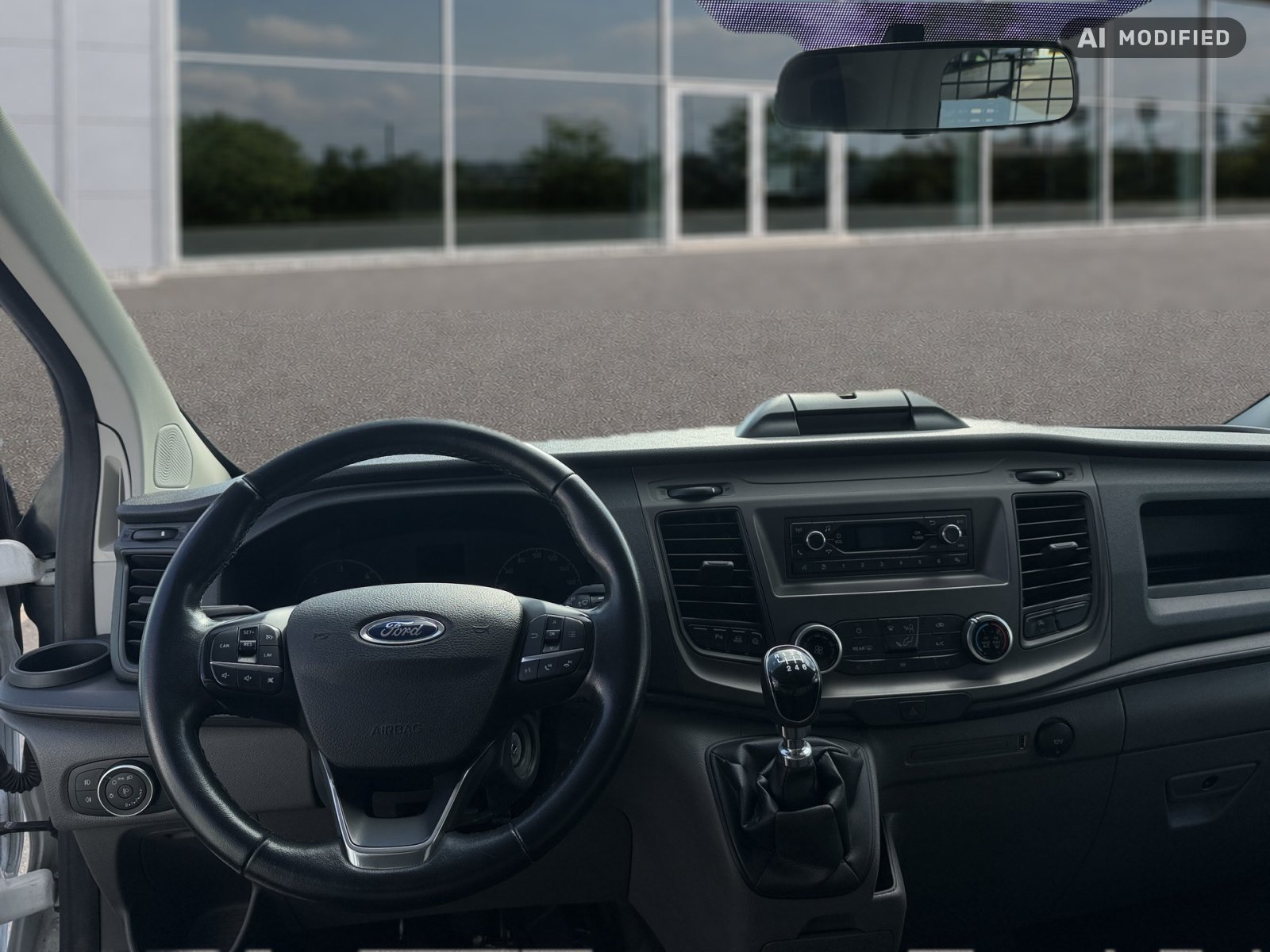 Fahrzeugabbildung Ford Transit Custom 340 L1 Trend - mit KI generiert/bearbeitet
